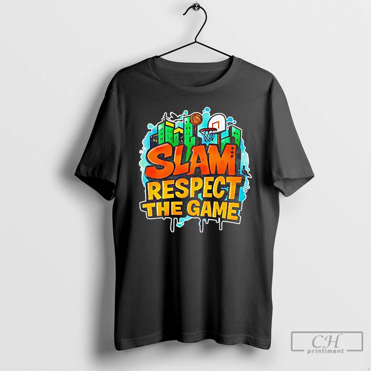 Premium Slam Respect The Game T-Shirts, Hoodie, Sweatshirt | InkThreadWorks.com