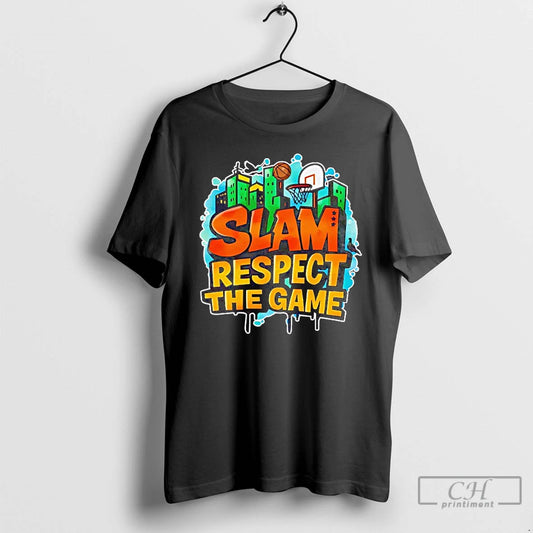 Premium Slam Respect The Game T-Shirts, Hoodie, Sweatshirt | InkThreadWorks.com