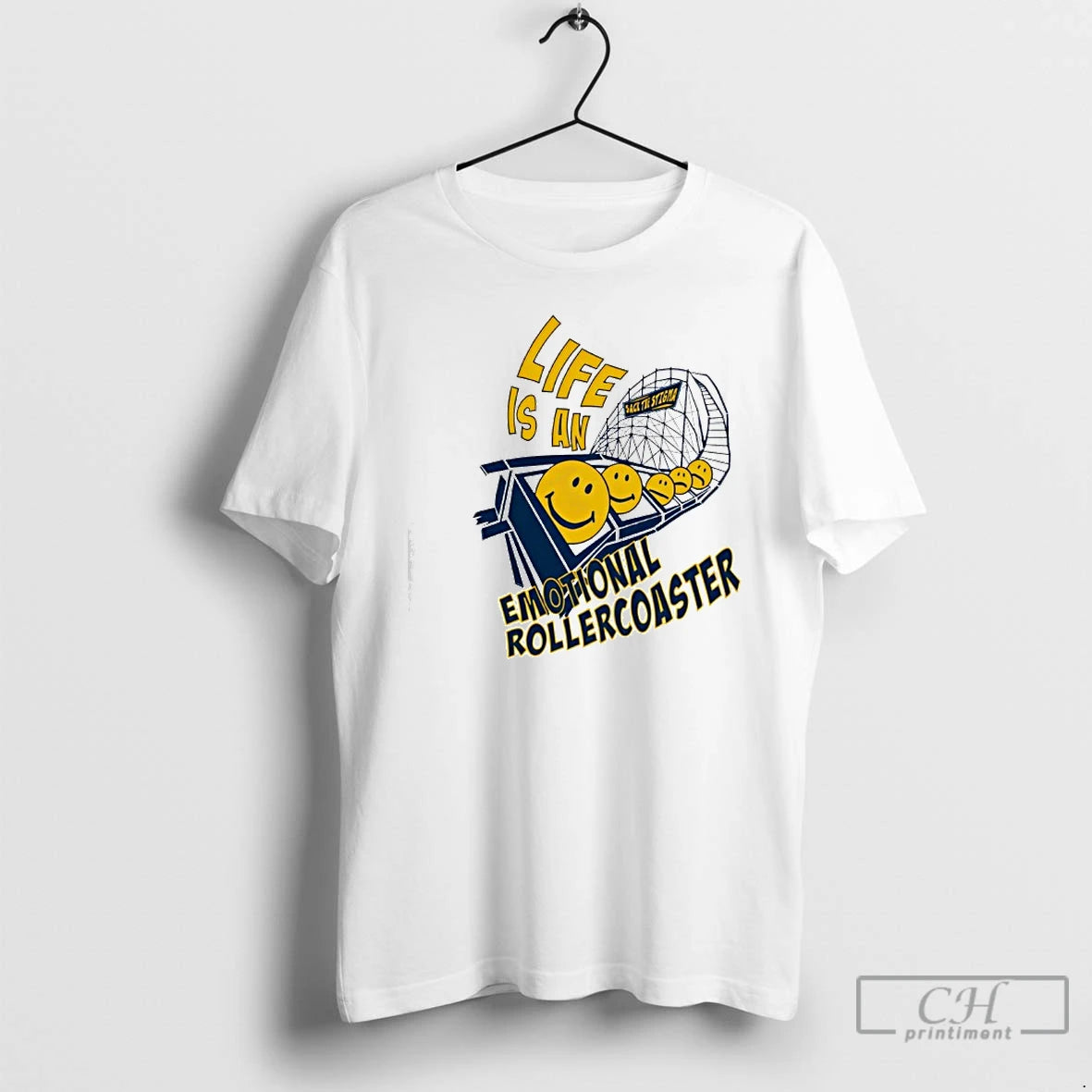 Premium Sack The Stigma Emotional Rollercoaster T-Shirts, Hoodie, Sweatshirt | InkThreadWorks.com