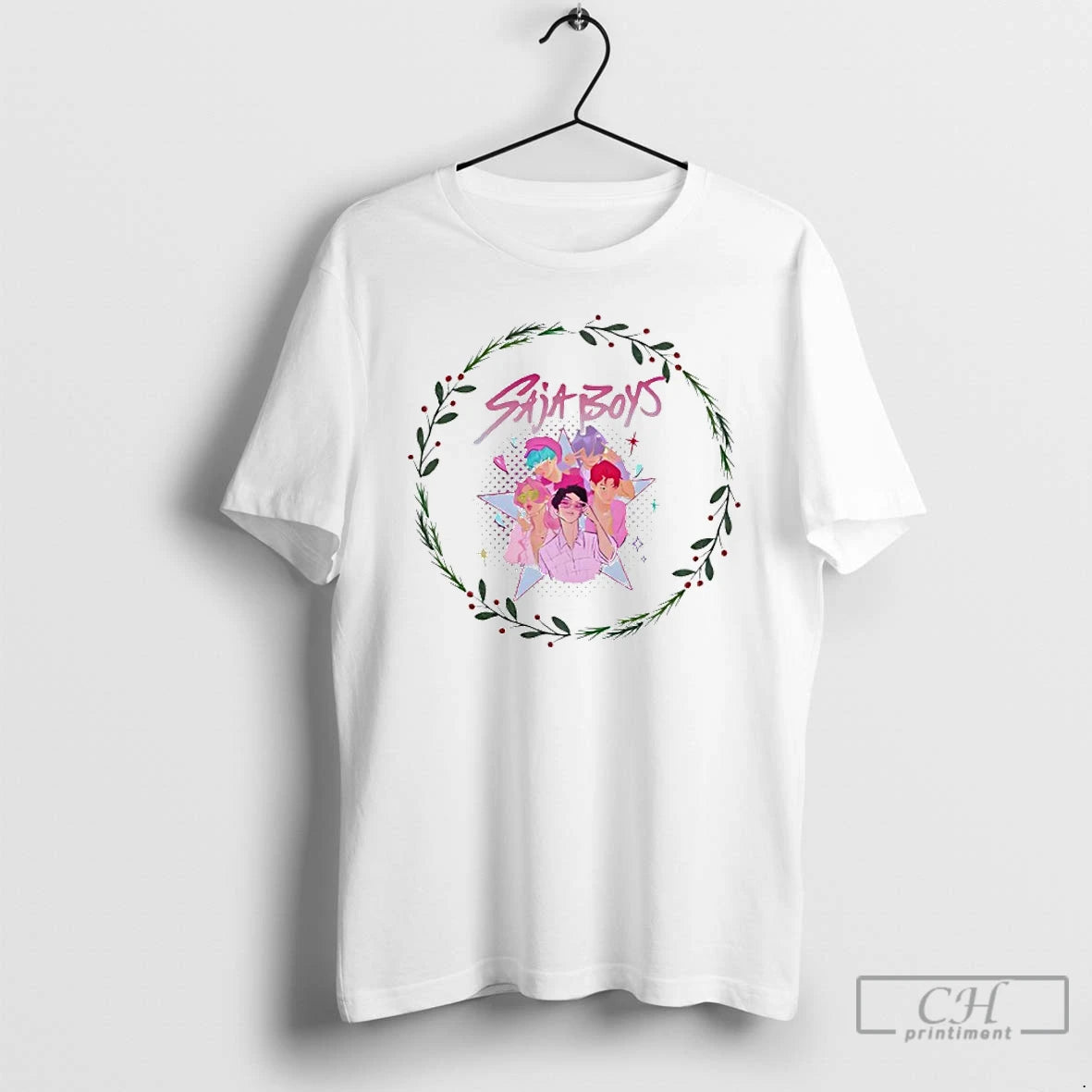 Premium Saja Boys K Pop Christmas Decoration T-Shirts, Hoodie, Sweatshirt | InkThreadWorks.com