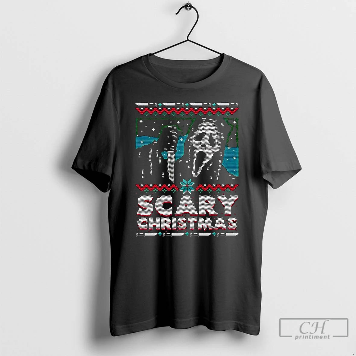Premium Scary Ugly Christmas 2025 T-Shirts, Hoodie, Sweatshirt | InkThreadWorks.com