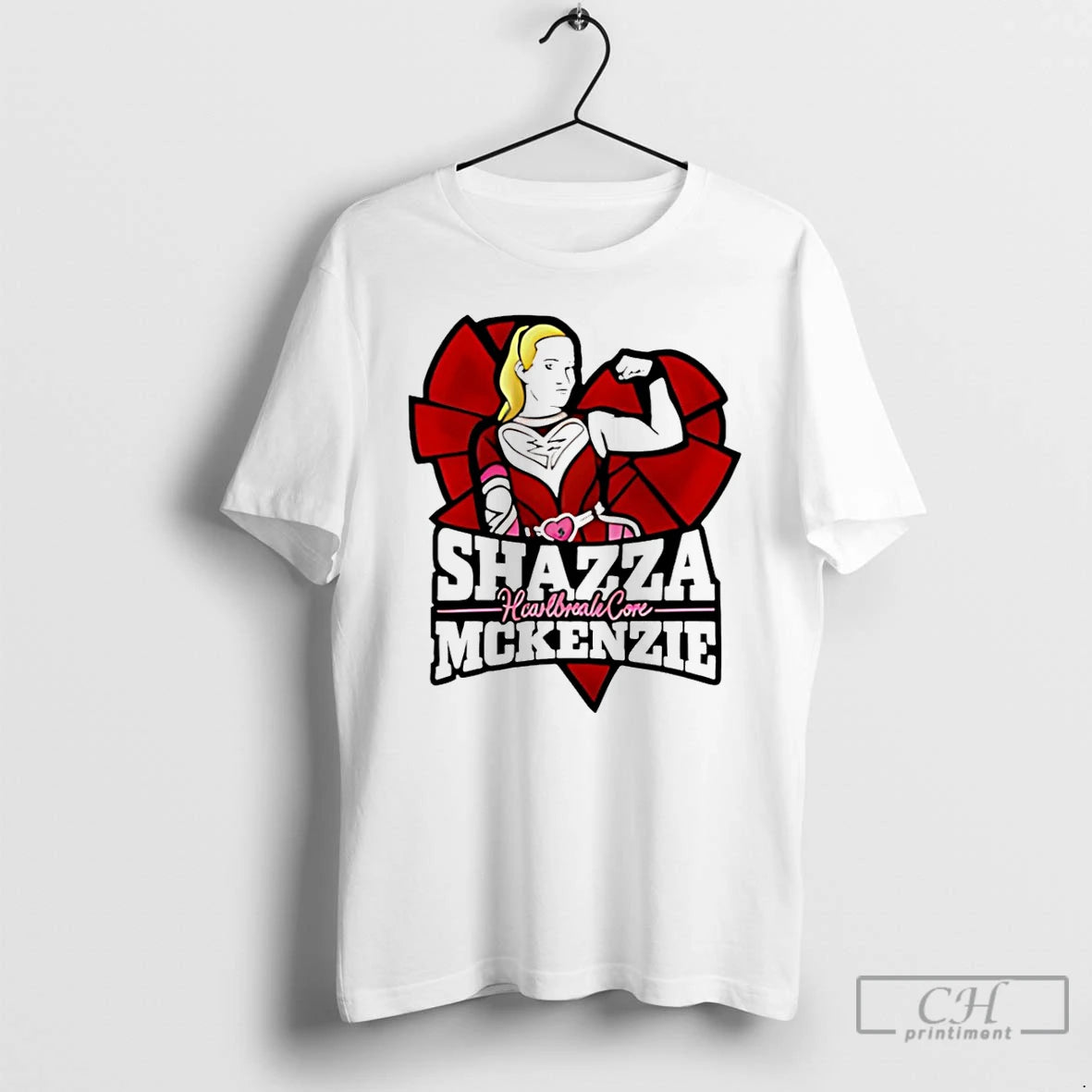 Premium Shazza Mckenzie Heartbreak Core Graphic T-Shirts, Hoodie, Sweatshirt | InkThreadWorks.com