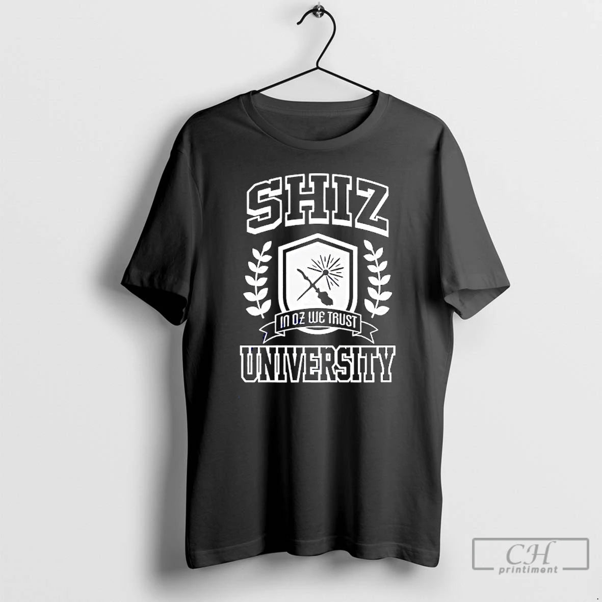 Premium Shiz University In Oz We Trust T-Shirts, Hoodie, Sweatshirt | InkThreadWorks.com