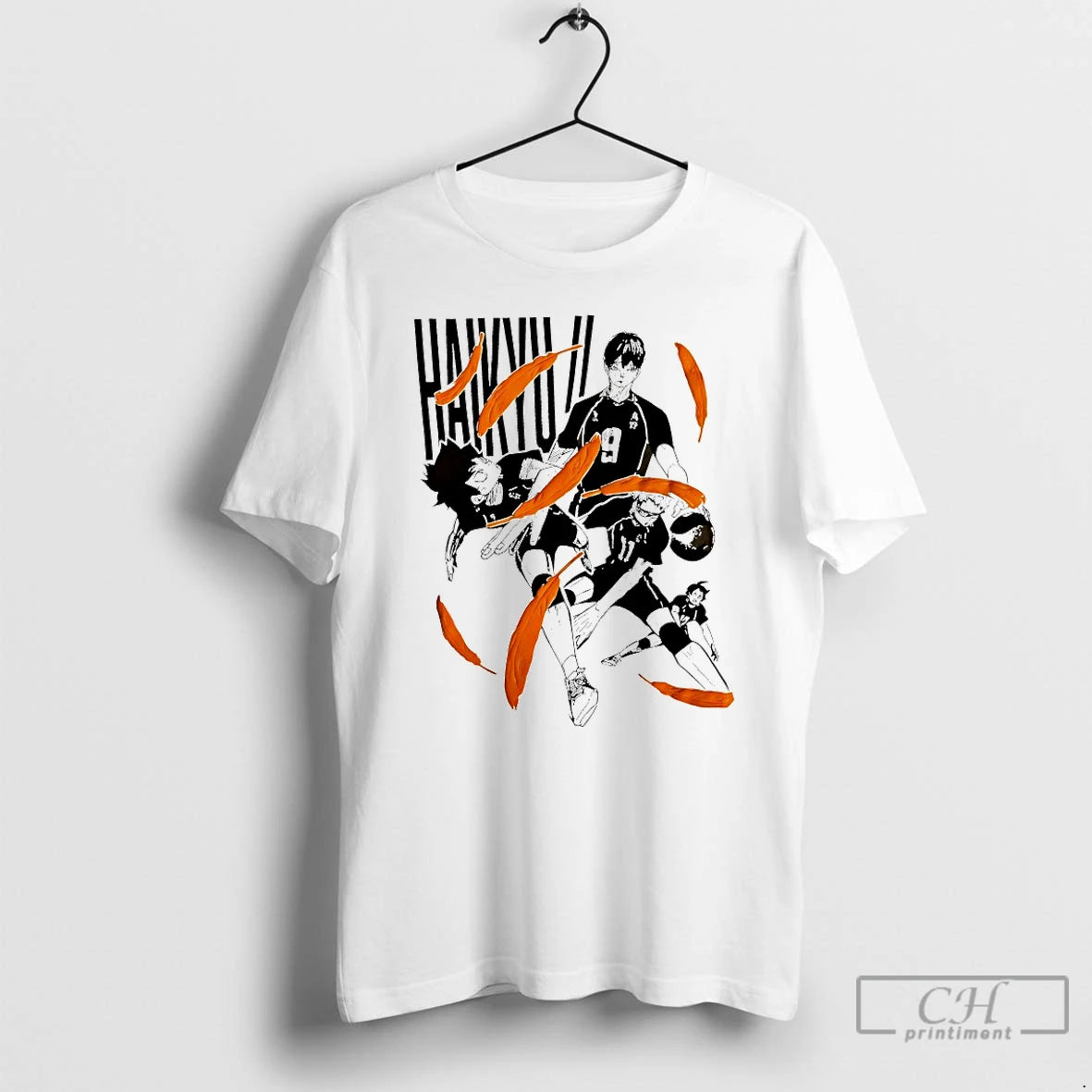 Premium Shoyo Hinata Haikyuu Anime Volleyball T-Shirts, Hoodie, Sweatshirt | InkThreadWorks.com