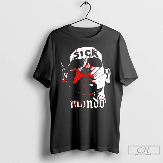 Premium Sick Mondo Horror Face Graphic T-Shirts, Hoodie, Sweatshirt | InkThreadWorks.com