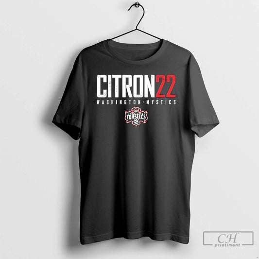 Premium Sonia Citron 22 Washington Mystics Elite Number And Name T-Shirts, Hoodie, Sweatshirt | InkThreadWorks.com