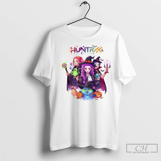 Premium Spooky Huntrix Kpop Demon Hunters Derpy Tiger Halloween