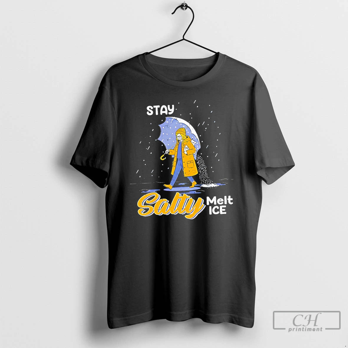 Premium Stay Salty Melt Ice Anti Ice Abolish Ice No One Is Illegal T Shirts Hoodie, Sweatshirt | InkThreadWorks.com