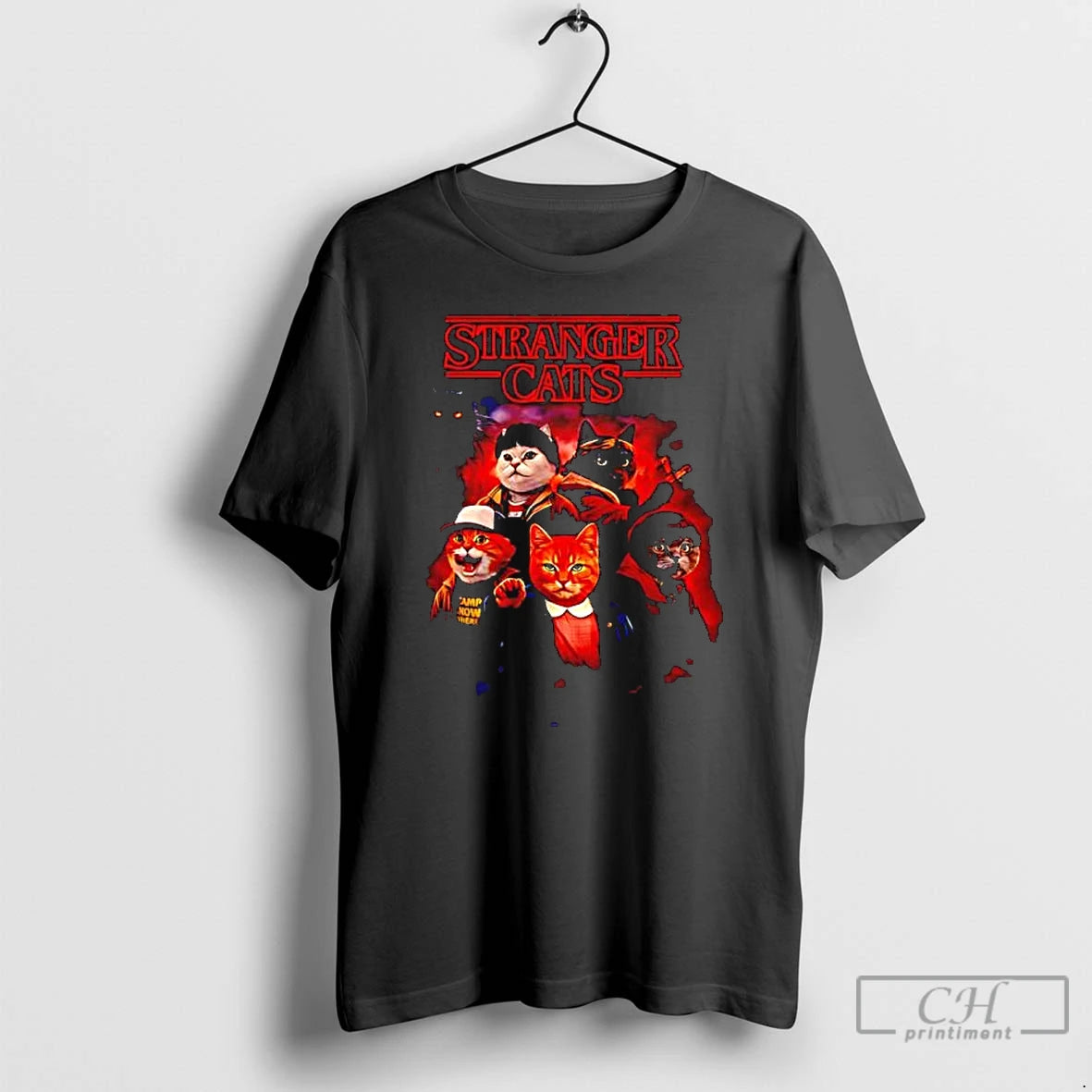 Premium Stranger Cats Graphic T-Shirts, Hoodie, Sweatshirt | InkThreadWorks.com