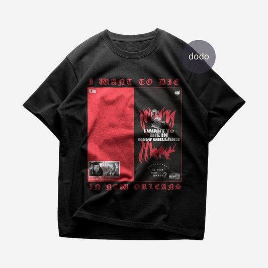 Premium Suicideboys T-Shirt - I Want To Die In New Orleans Album T-Shirt - Suicideboys New Album T-Shirt