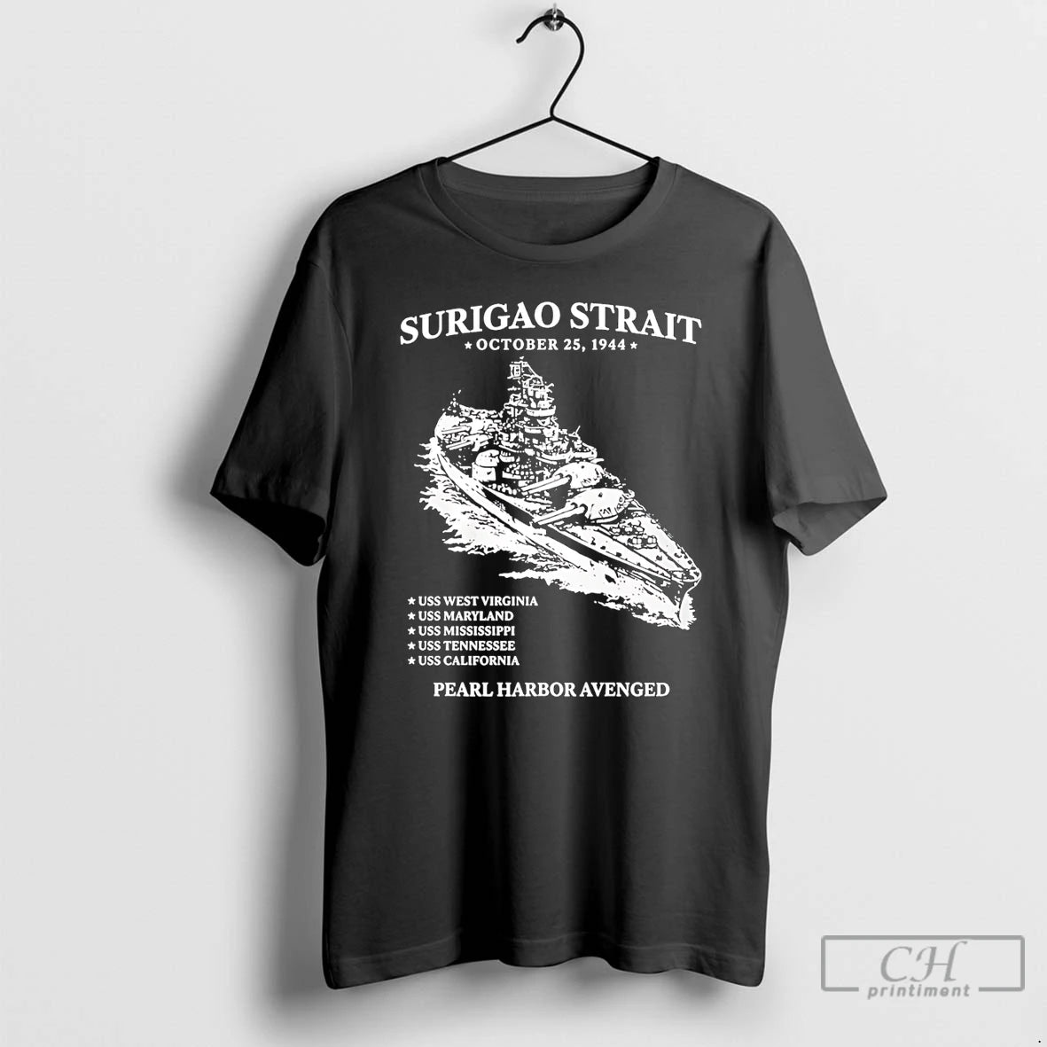 Premium Surigao Straits Pearl Harbor Avenged Oct 15 1994 T-Shirts, Hoodie, Sweatshirt | InkThreadWorks.com