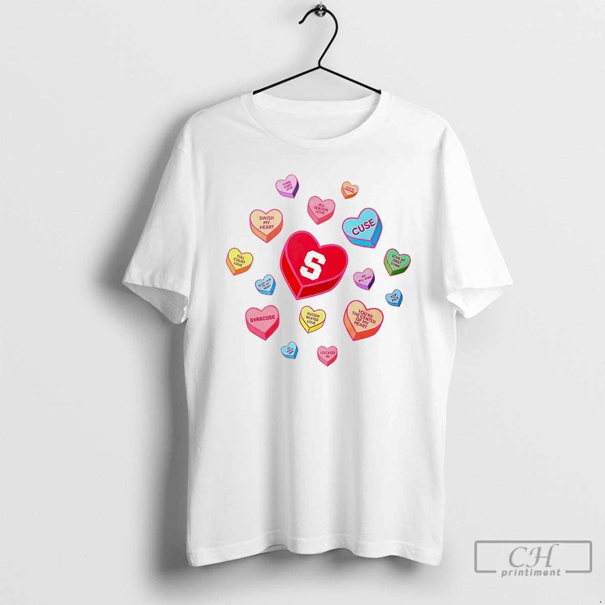 Premium Syracuse Orange Sweet Talk Valentine Day 2026 T-Shirts, Hoodie, Sweatshirt | InkThreadWorks.com