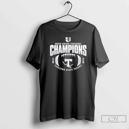 Premium Tarleton State Football 2025 Conference Champions Christmas T-Shirts, Hoodie, Sweatshirt | InkThreadWorks.com