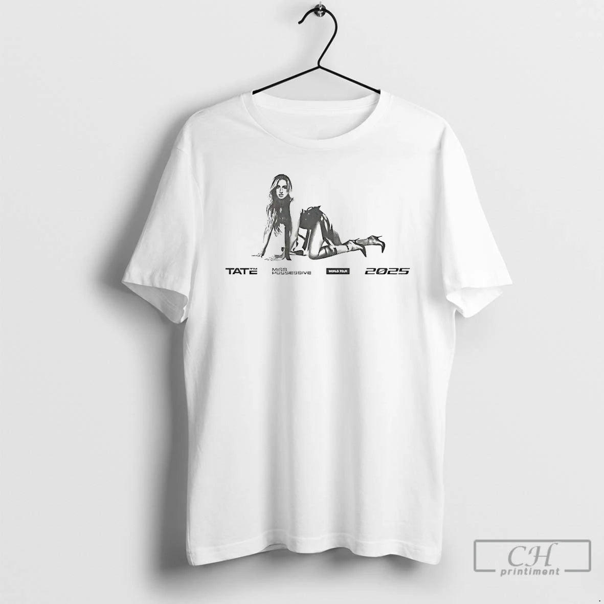 Premium Tate Miss Possessive World Tour 2025 Graphic T-Shirts, Hoodie, Sweatshirt | InkThreadWorks.com