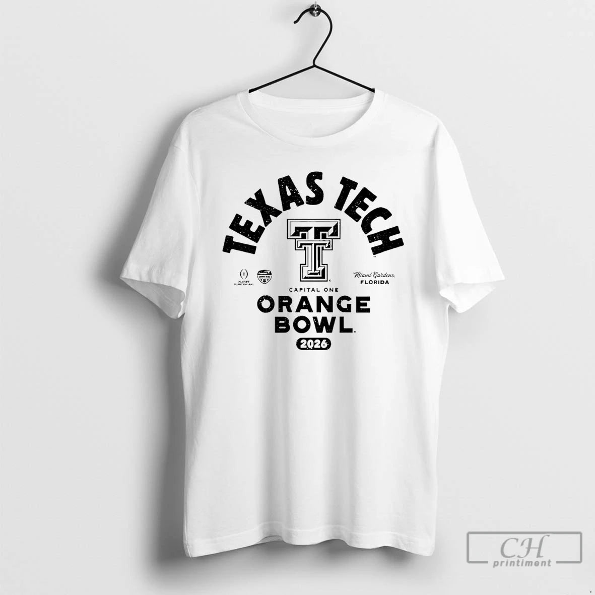 Premium Texas Tech Red Raiders 2026 Capital One Orange Bowl Bound T-Shirts, Hoodie, Sweatshirt | InkThreadWorks.com
