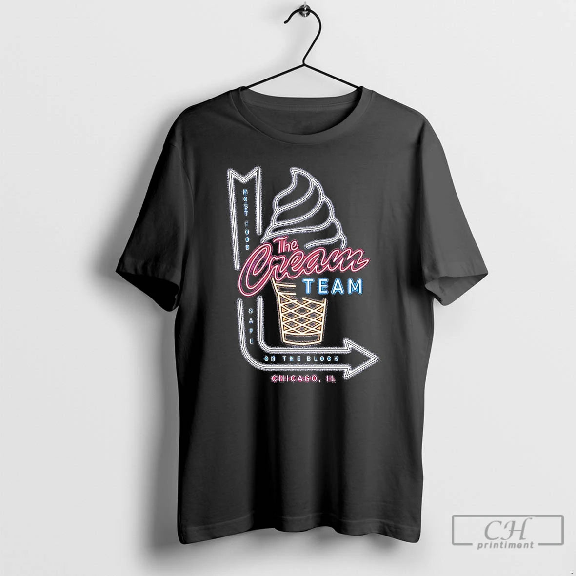 Premium The Cream Team On The Block Chicago Il T-Shirts, Hoodie, Sweatshirt | InkThreadWorks.com