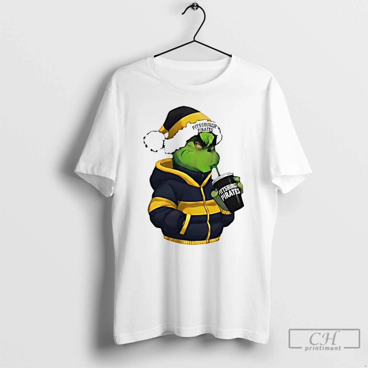 Premium The Grinch Pittsburgh Pirates Baseball Trends Stylish T-Shirts, Hoodie, Sweatshirt | InkThreadWorks.com