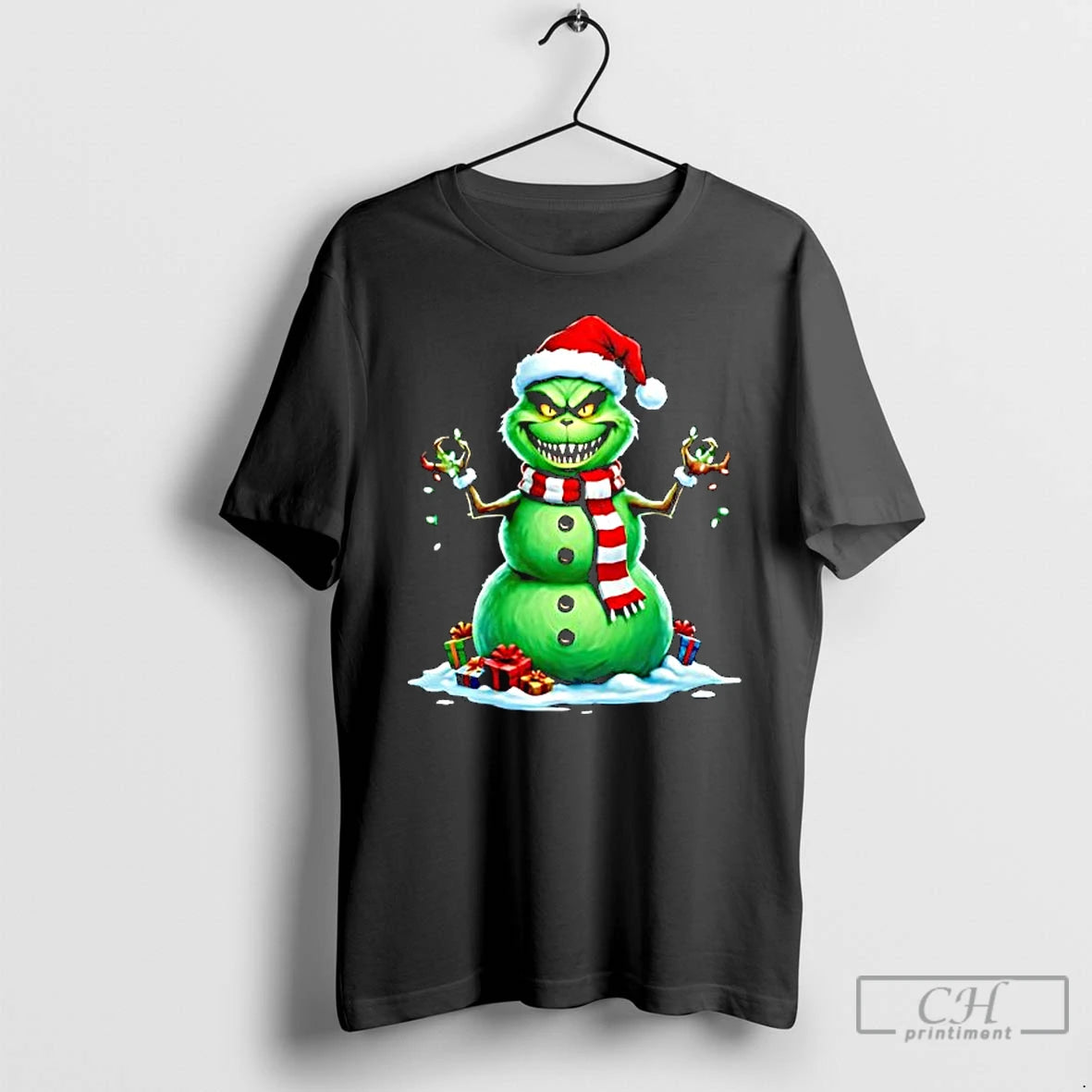Premium The Grinch Snowman Trends Stylish T-Shirts, Hoodie, Sweatshirt | InkThreadWorks.com