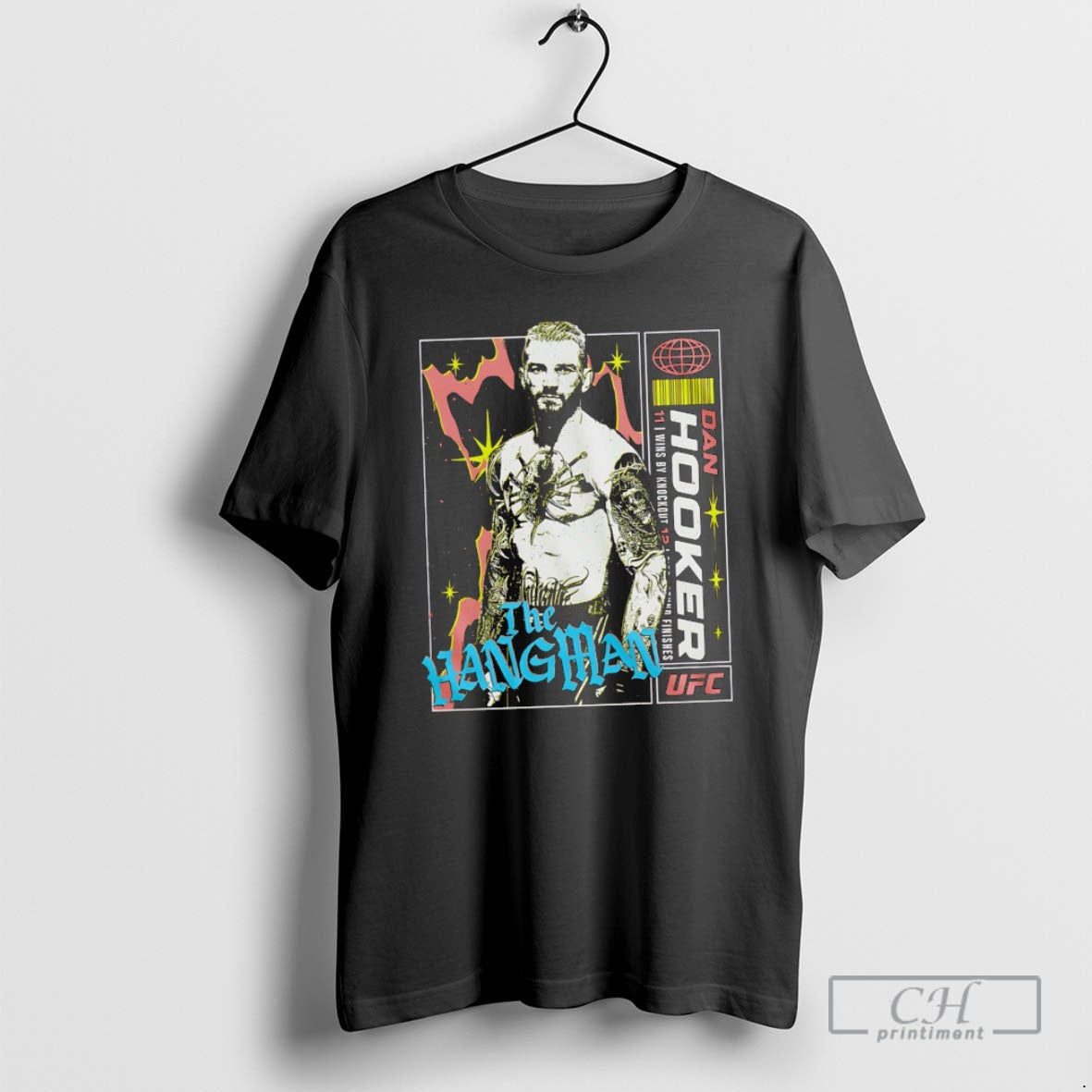 Premium The Hangman Dan Hooker Ufc Retro Shirt Sweater Hoodie, Sweatshirt | InkThreadWorks.com