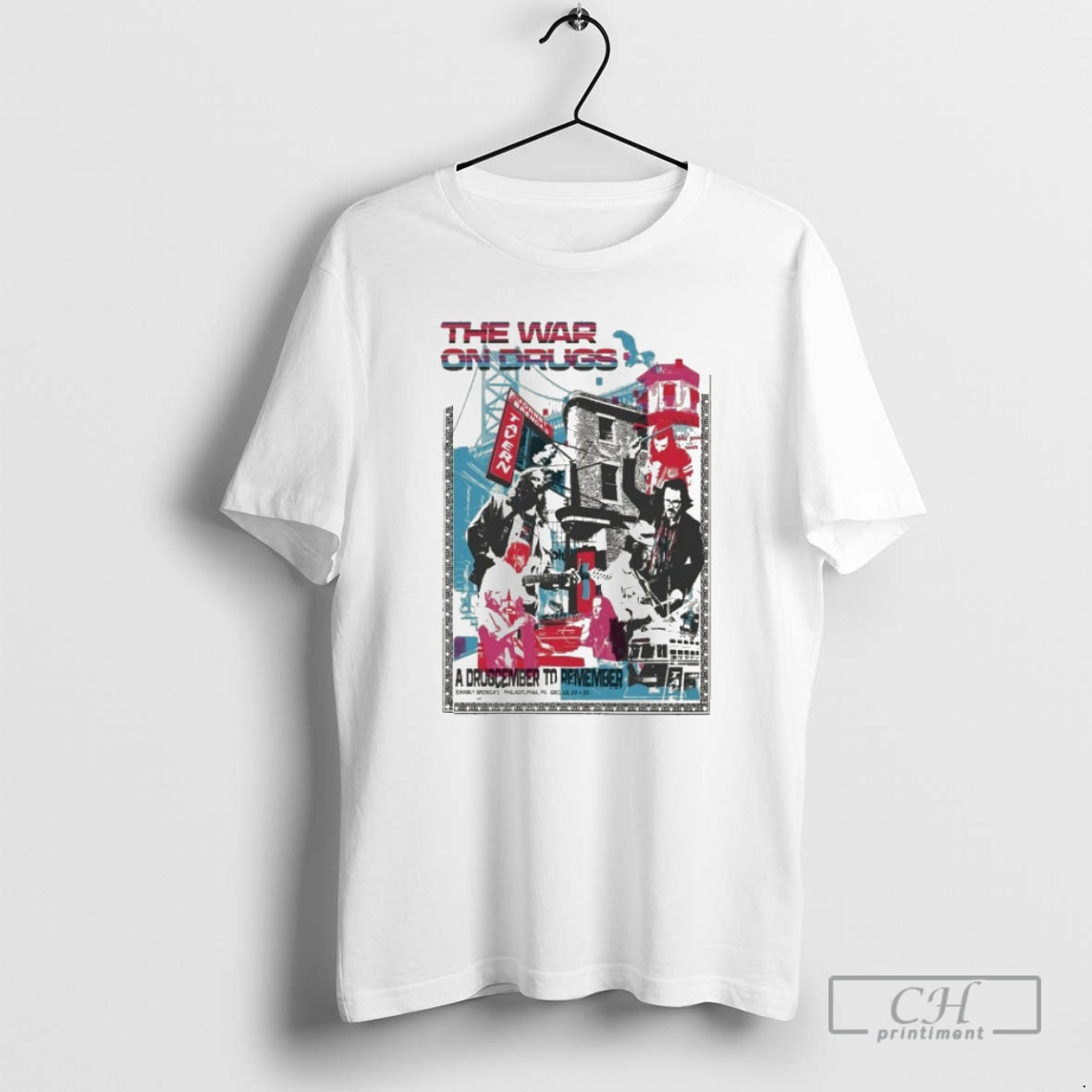Premium The War On Drugs Dec 18 20 2025 Philadelphia Pa Shirt Sweater Hoodie, Sweatshirt | InkThreadWorks.com