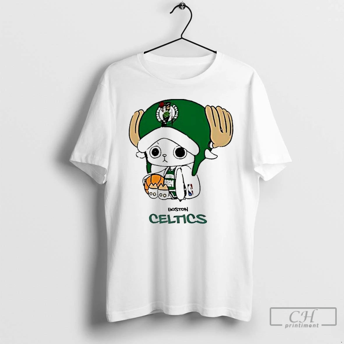 Premium Tony Tony Chopper X Boston Celtics T-Shirts, Hoodie, Sweatshirt | InkThreadWorks.com
