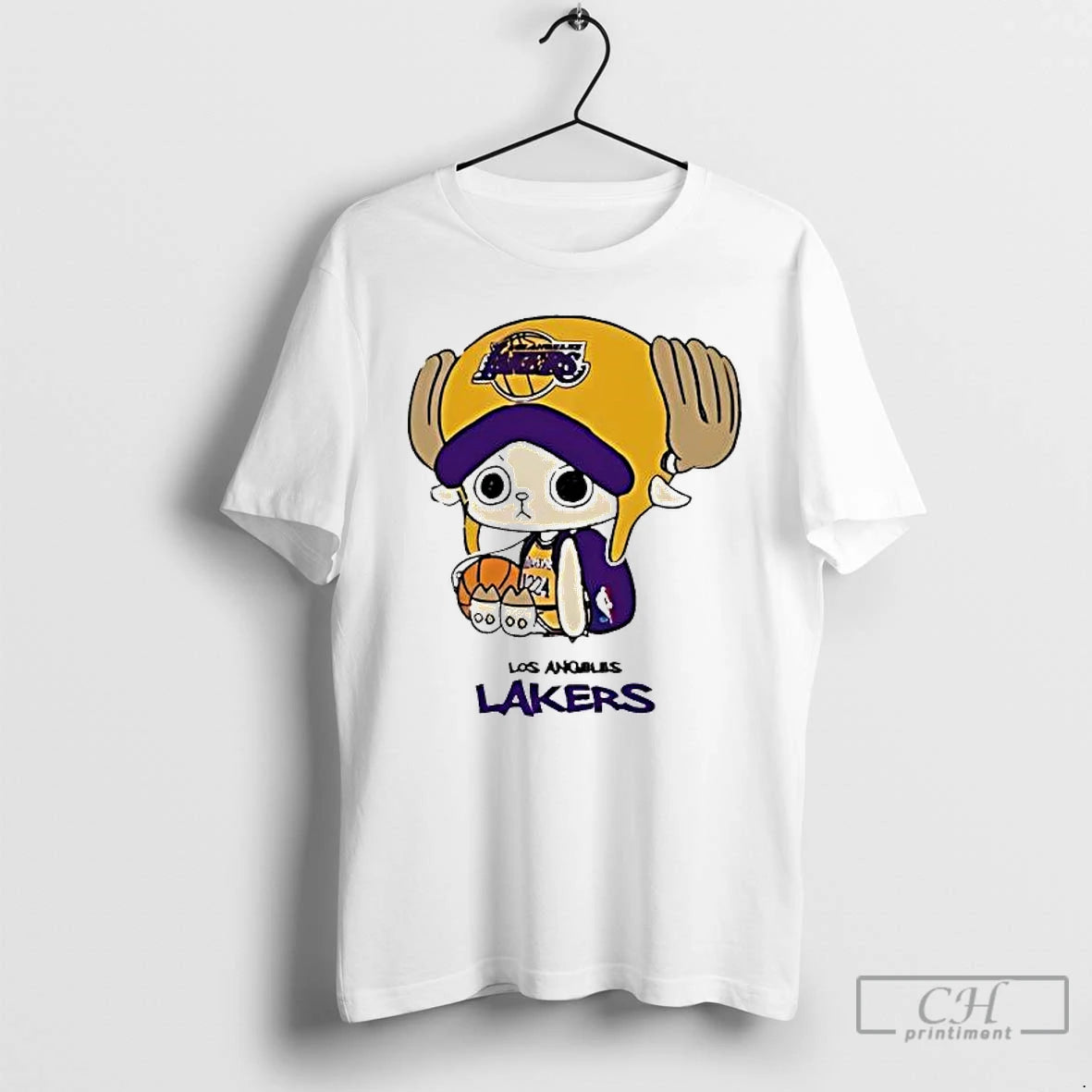 Premium Tony Tony Chopper X Los Angeles Lakers T-Shirts, Hoodie, Sweatshirt | InkThreadWorks.com