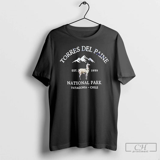 Premium Torres Del Paine National Park Est 1959 T-Shirts, Hoodie, Sweatshirt | InkThreadWorks.com