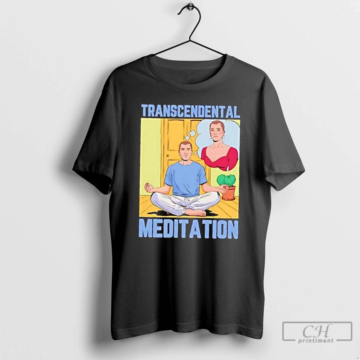 Premium Transcendental Meditation Cartoon T-Shirts, Hoodie, Sweatshirt | InkThreadWorks.com