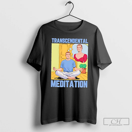 Premium Transcendental Meditation Cartoon T-Shirts, Hoodie, Sweatshirt | InkThreadWorks.com