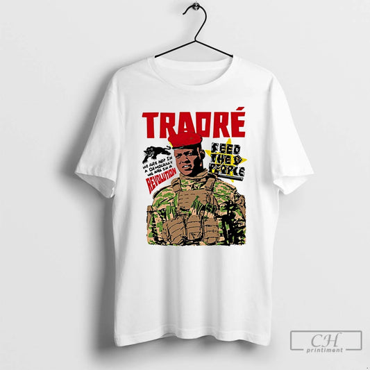 Premium Traore Feed The People Art T-Shirts, Hoodie, Sweatshirt | InkThreadWorks.com