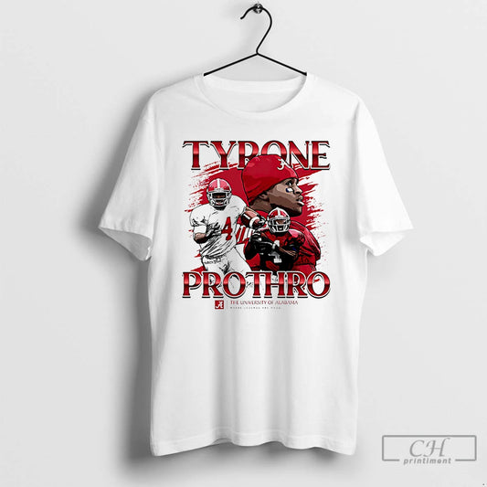 Premium Tyrone Prothro Alabama Football Alumni Ncaa Legends Caricature T-Shirts, Hoodie, Sweatshirt | InkThreadWorks.com