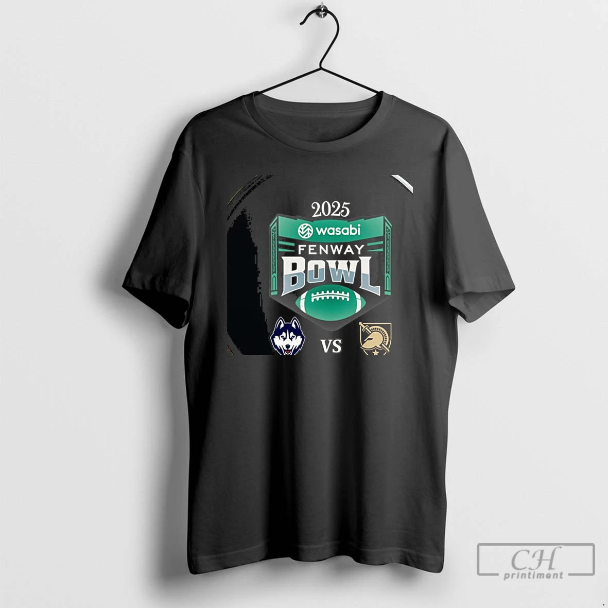 Premium Uconn Huskies Vs Army Black Knights 2025 Fenway Bowl Chriast T-Shirts, Hoodie, Sweatshirt | InkThreadWorks.com