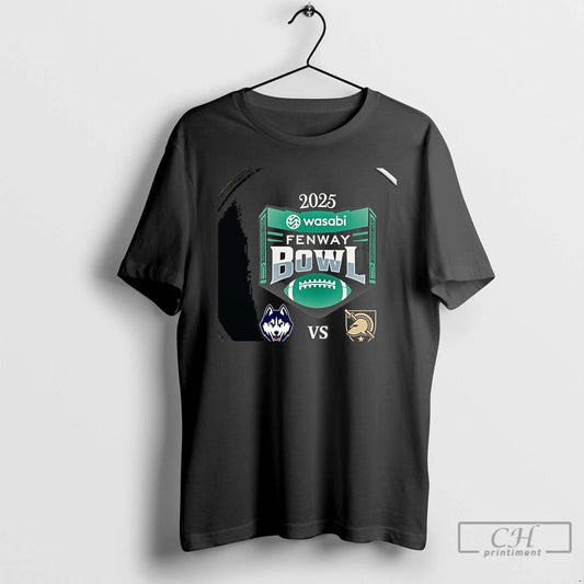 Premium Uconn Huskies Vs Army Black Knights 2025 Fenway Bowl Chriast T-Shirts, Hoodie, Sweatshirt | InkThreadWorks.com