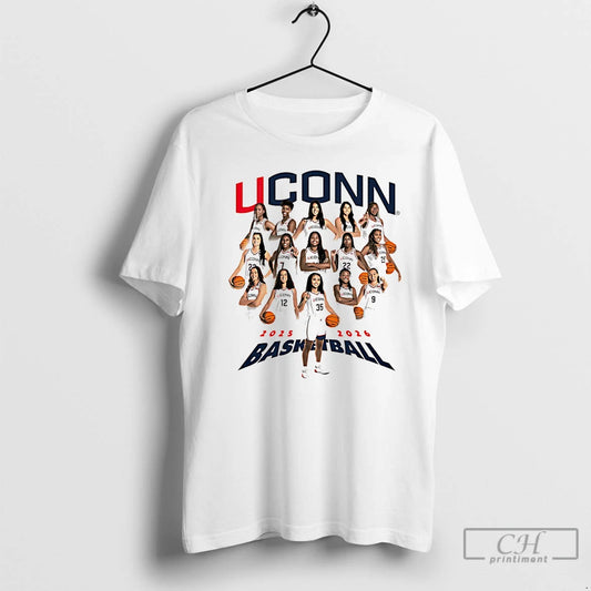 Premium Uconn Womens Basketball Team 2025 2026 Collage Christmas T-Shirts, Hoodie, Sweatshirt | InkThreadWorks.com