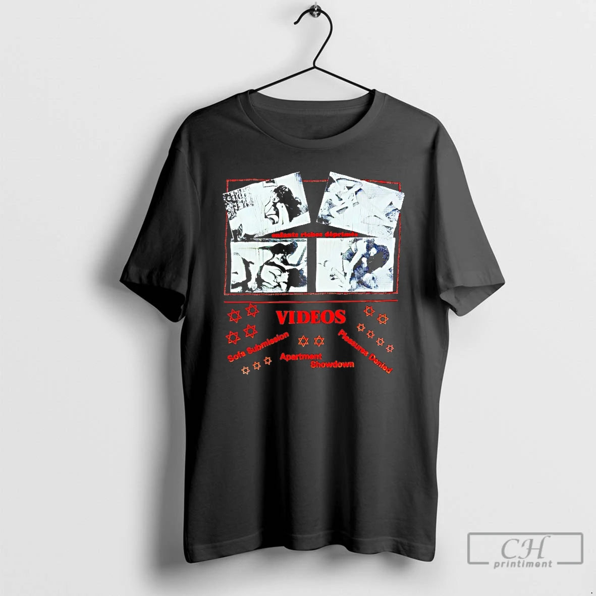 Premium Videos Sofa Submission Pleasures Denied Apartment Showdown T-Shirts, Hoodie, Sweatshirt | InkThreadWorks.com