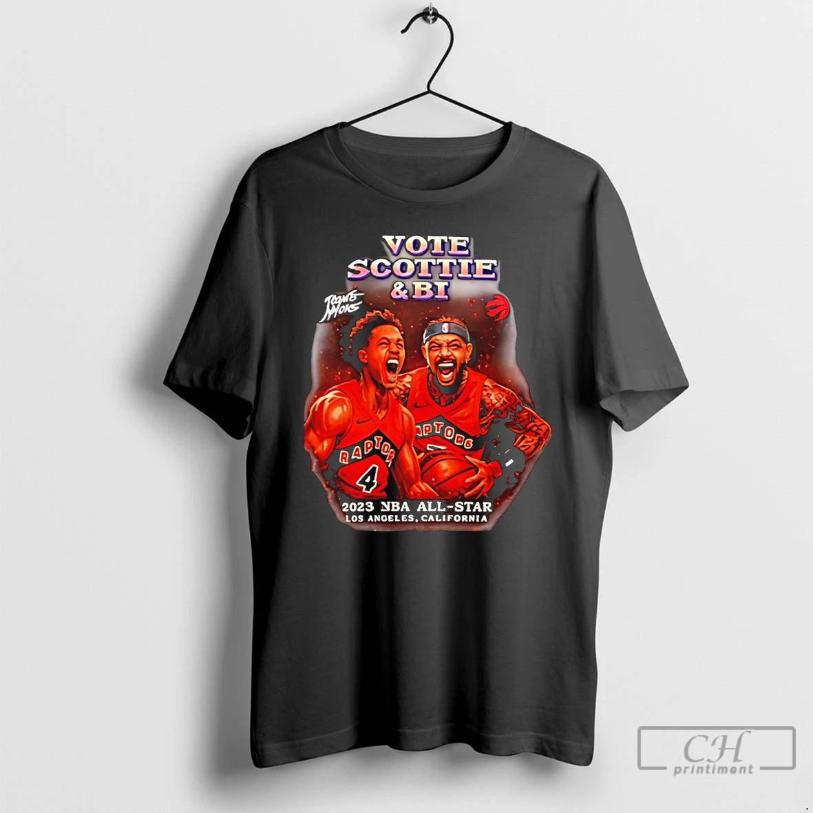 Premium Vote Scottie And Bi 2023 Nba All Star T-Shirts, Hoodie, Sweatshirt | InkThreadWorks.com