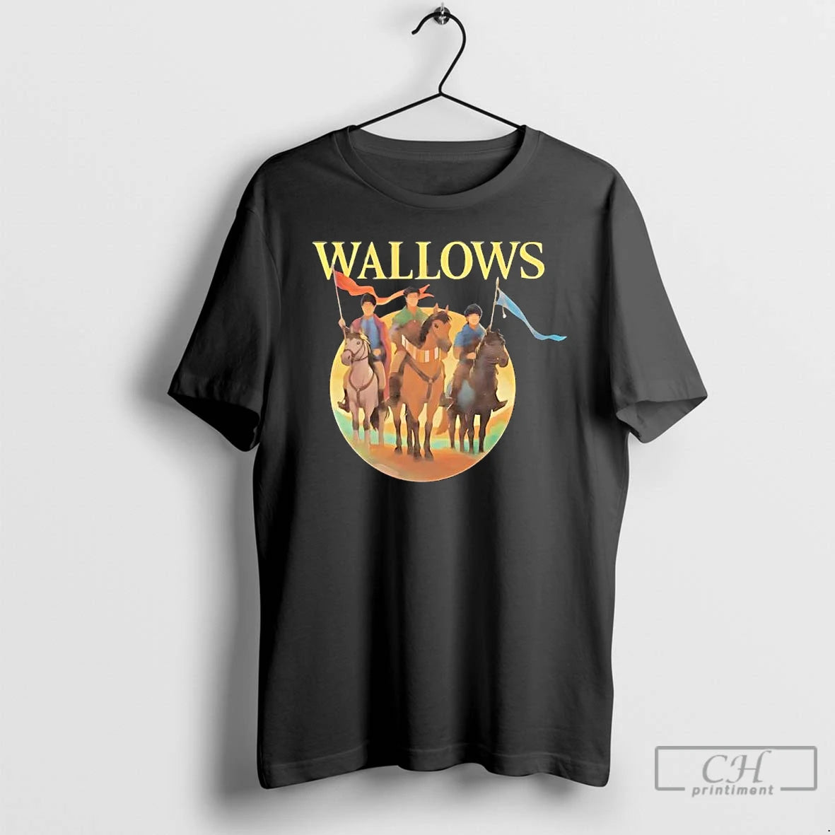 Premium Wallows X Catan Horseback Riding T-Shirts, Hoodie, Sweatshirt | InkThreadWorks.com