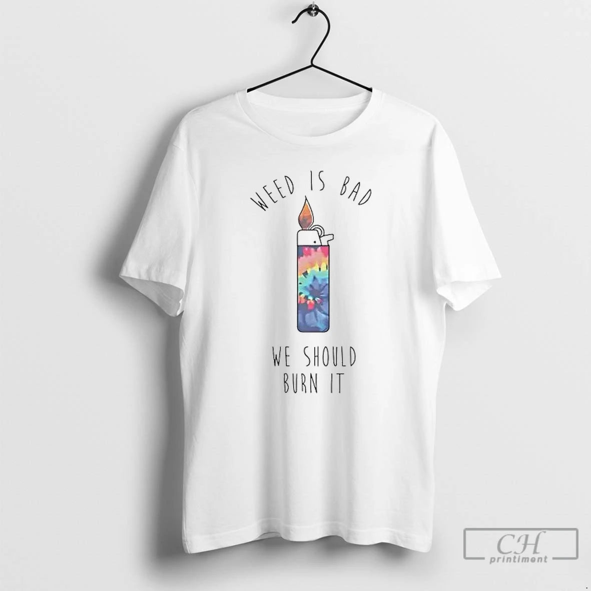 Premium Weed Is Bad We Should Burn It T-Shirts, Hoodie, Sweatshirt | InkThreadWorks.com