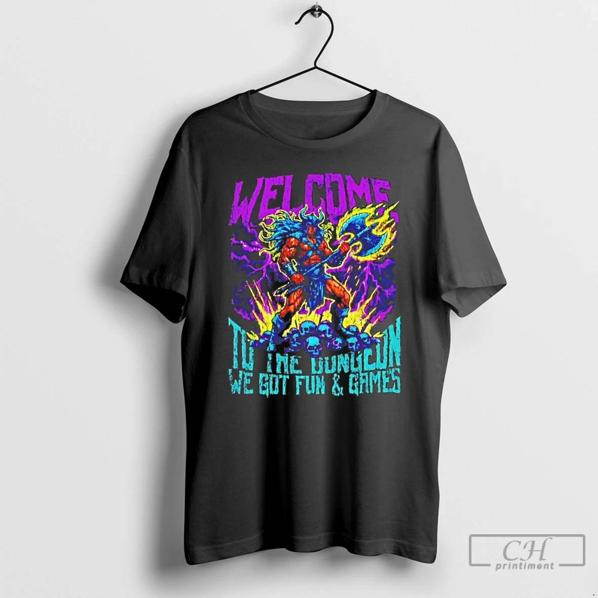 Premium Welcome To The Dungeon We Got Fun And Games T-Shirts, Hoodie, Sweatshirt | InkThreadWorks.com