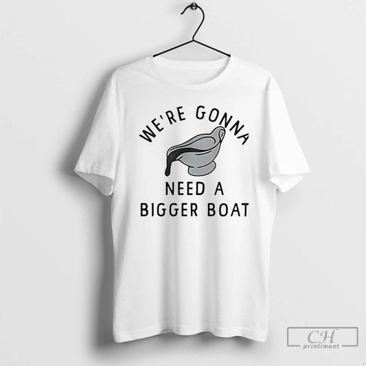 Premium Were Gonna Need A Bigger Boat Christmas T-Shirts, Hoodie, Sweatshirt | InkThreadWorks.com