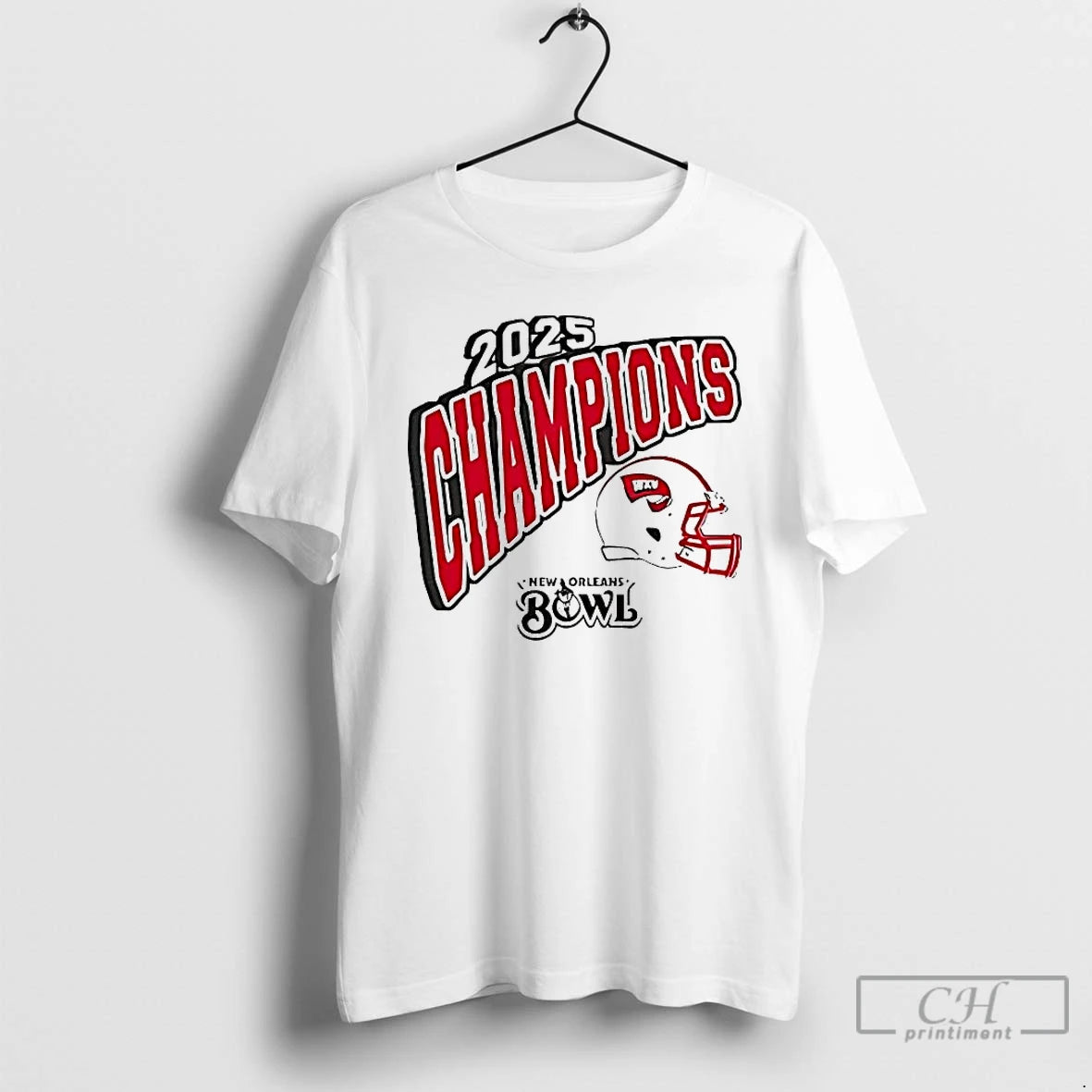Premium Western Kentucky Hilltoppers New Orleans Bowl 2025 Champions T-Shirts, Hoodie, Sweatshirt | InkThreadWorks.com