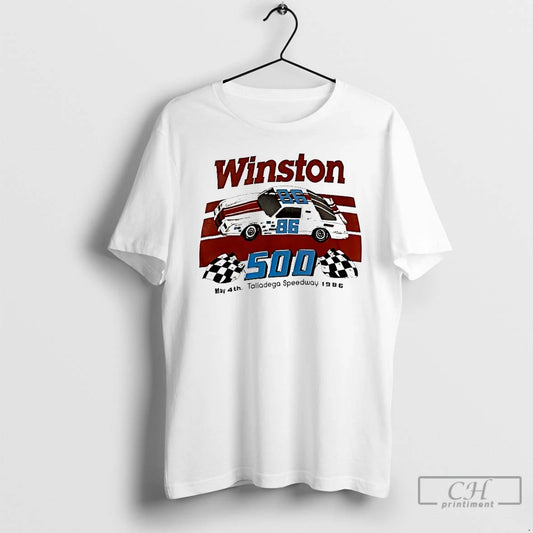 Premium Winston 500 Talladega Speedway 1986 Nascar T-Shirts, Hoodie, Sweatshirt | InkThreadWorks.com