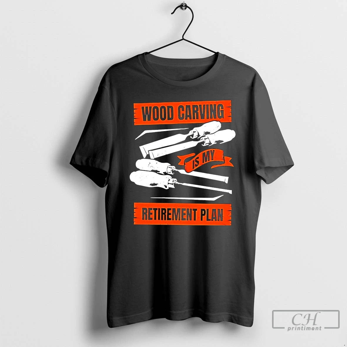 Premium Wood Carving Is My Retirement Plan T-Shirts, Hoodie, Sweatshirt | InkThreadWorks.com