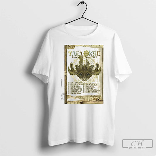 Premium Yaelokre Foreword 2025 Tour T-Shirts, Hoodie, Sweatshirt | InkThreadWorks.com