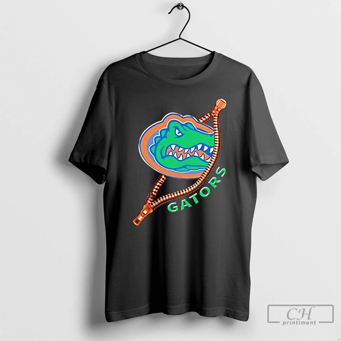 Premium Zipper X Florida Gators Football Logo T-Shirts, Hoodie, Sweatshirt | InkThreadWorks.com