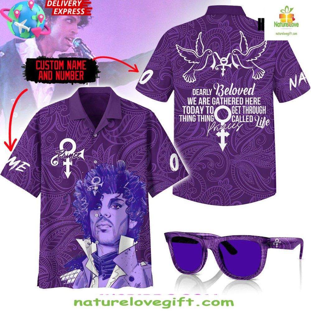 Prince Purple Rain Limited Edition Hawaiian Shirt