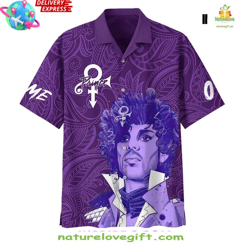 Prince Purple Rain Limited Edition Hawaiian Shirt