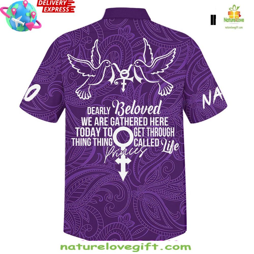 Prince Purple Rain Limited Edition Hawaiian Shirt