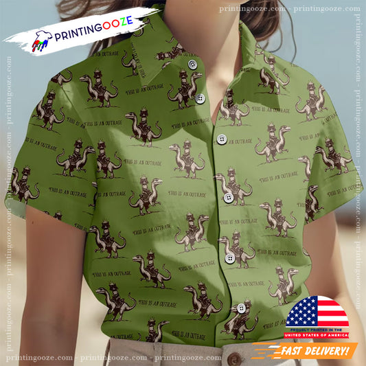 Princess Donut And Mongo Dungeon Crawler Carl Hawaiian Shirt