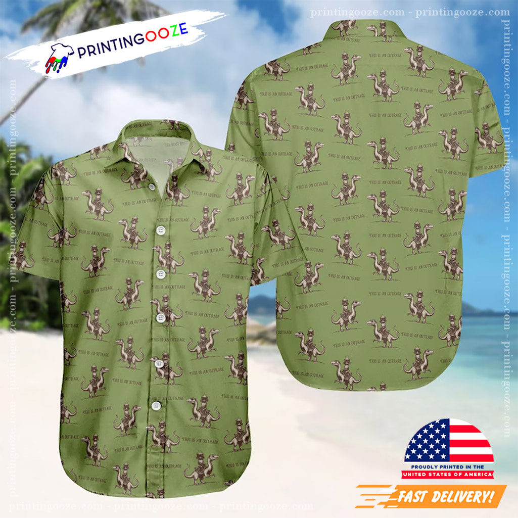 Princess Donut And Mongo Dungeon Crawler Carl Hawaiian Shirt
